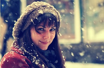 Woman in Red Coat