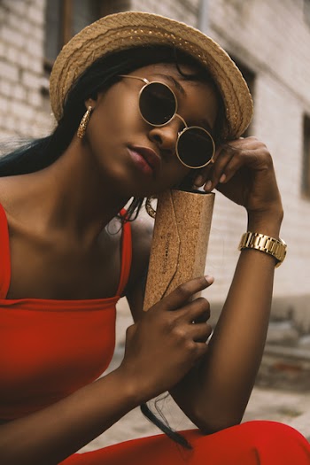 Woman in Shallow Photo