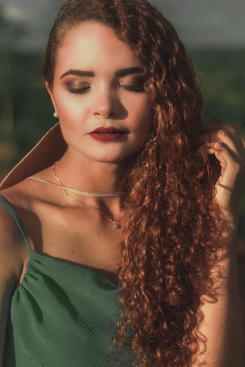 Woman In Sleeveless Top