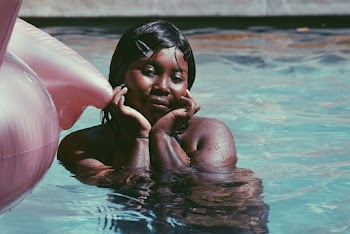 Woman in Swimming Pool