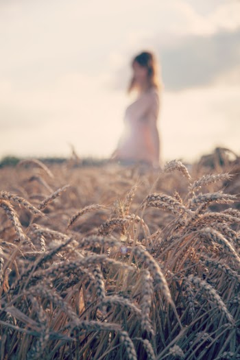 Woman in the Fields