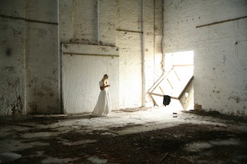 Woman in White Dress
