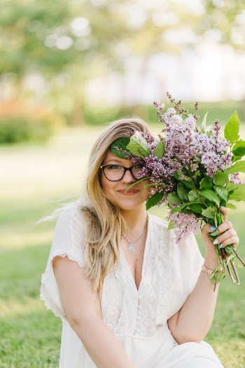 Woman in White Dress Holding Purple Flower Bouquet · Free Stock Photo