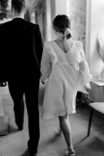 Woman in White Dress Standing Beside Man in Black Suit · Free Stock Photo