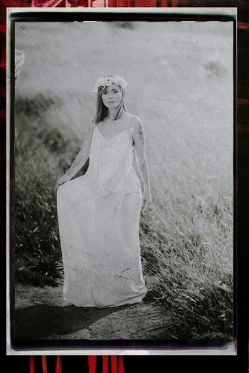 Woman in White Dress Standing on Grass · Free Stock Photo