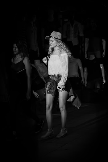 Woman in White Shirt