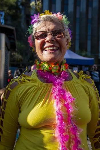 Woman In Yellow Shirt 
