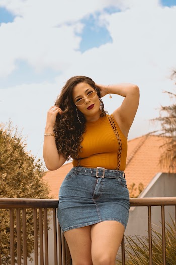 Woman in Yellow Sleeveless Top on Focus Photography]
