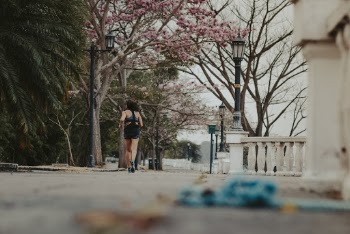 Woman Jogging 