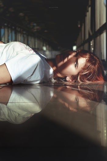 Woman Laying On Ground