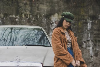 Woman Leaning on Gray Mercedes-benz Car