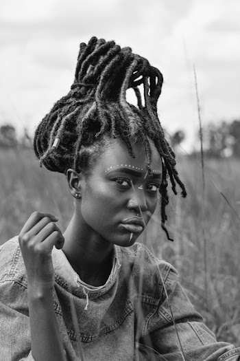 Woman Looking at Her Right Side