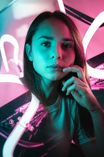 Woman Looking at the Camera