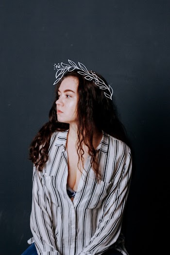 Woman Looking Sideways 