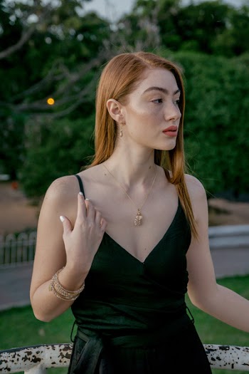 Woman Looking Sideways
