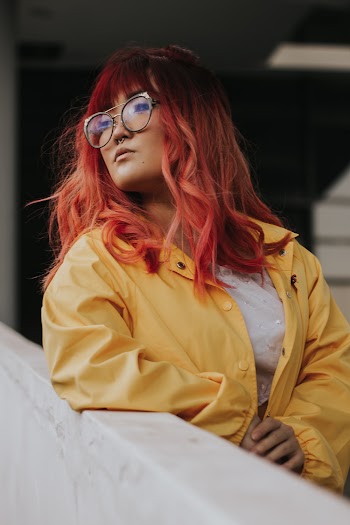 Woman Looking To Her Right