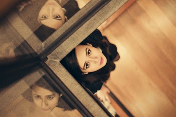Woman Looking Up