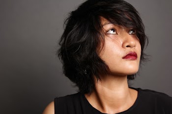 Woman Looking Upward