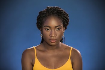 Woman Looks At Camera With Anger