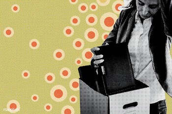 Woman losing her job due to COVID-19 financial impact | Free  illustration - 2304137
