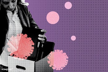 Woman losing her job due to COVID-19 financial impact | Free  illustration - 2304790