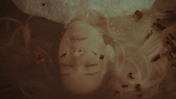 Woman Lying Grayscale Photo