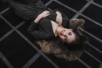 Woman Lying on Floor