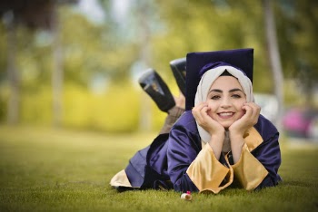 Woman Lying on Ground