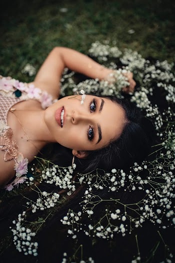 Woman Lying On The Ground
