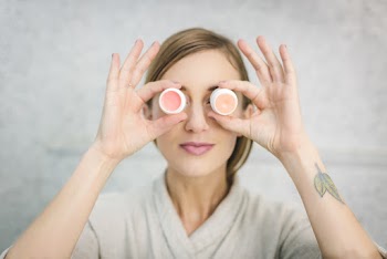 Woman Making Fun With Her Eyes