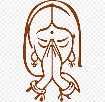 Woman Namaste Clip art - woman 