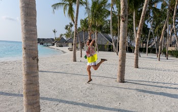 Woman Near Seashore