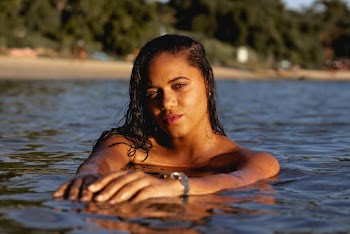 Woman on Body of Water