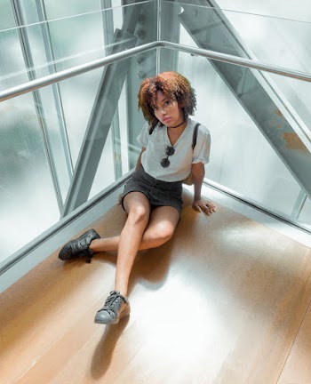 Woman on Floor