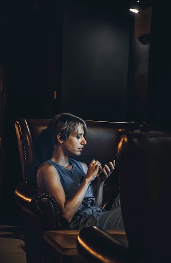Woman On Her Phone