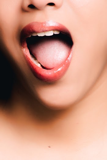 Woman Opening Her Mouth