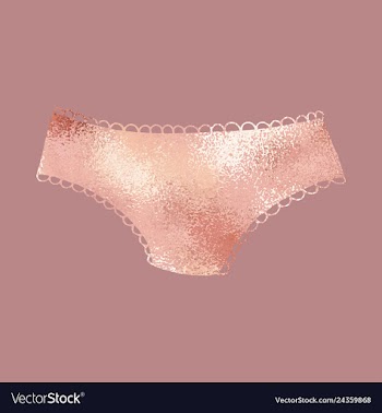  					Woman pants rose gold vector&nbsp;image														