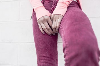 Woman Pink Trousers Free Photo 