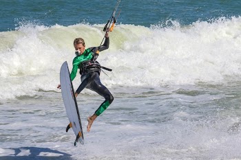 Woman Playing Water Sports