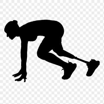 Woman png amputee athlete silhouette, | Free PNG - rawpixel