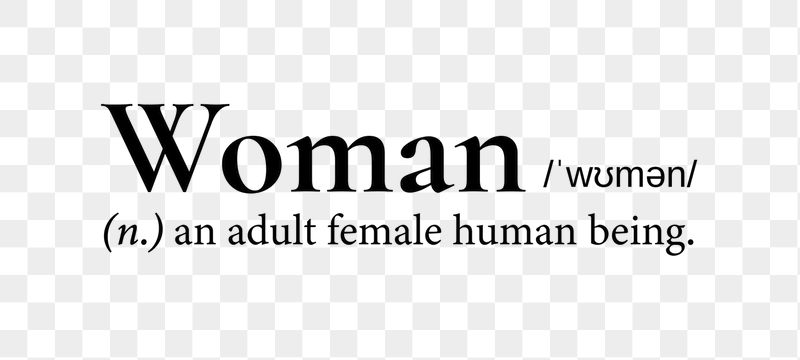 Woman png dictionary word sticker, | Free PNG - rawpixel