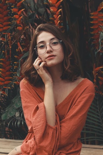 Woman Posing For A Photo
