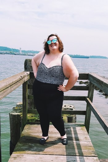 Woman Posing on Pier