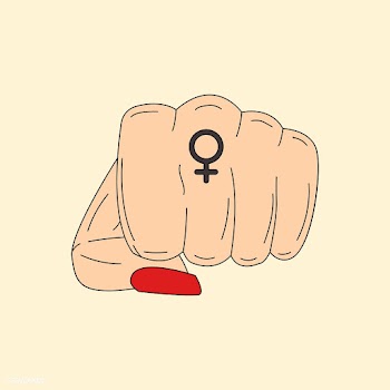 Woman power fist and protest vector | Free stock vector - 487518