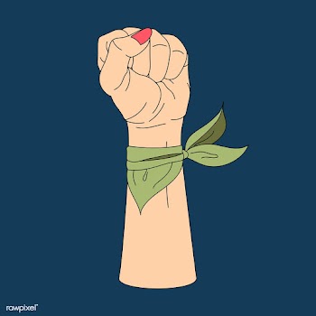 Woman power fist and protest vector | Free stock vector - 487546