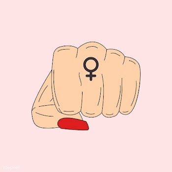 Woman power fist and protest vector | Free stock vector - 487625