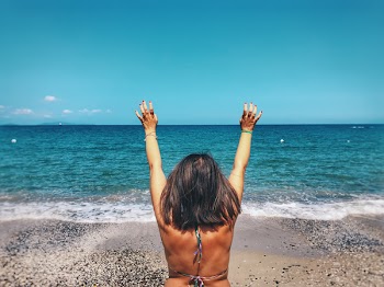 Woman Raising Her Hand