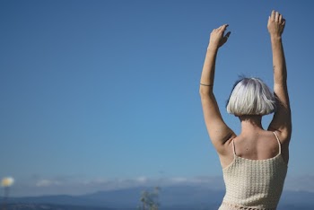 Woman Raising Her Hands