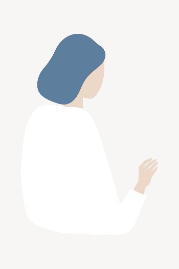 Woman reaching out collage element | Free Vector Illustration - rawpixel