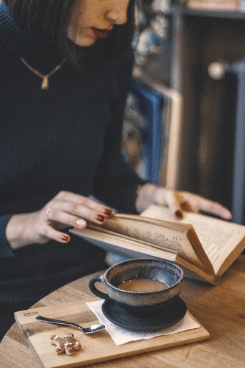 Woman Reading A Book 